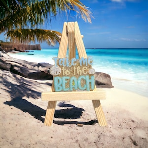 Take Me to the Beach, Abzeichen Reel, Bogg Taschenanhänger, Meer, Strand, Pool, Reisebüro, Camping, Accessoires, Muscheln
