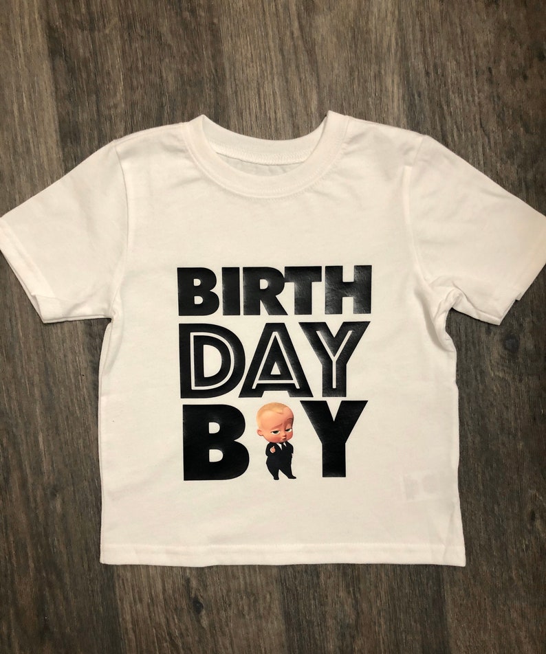 boss baby movie t shirt