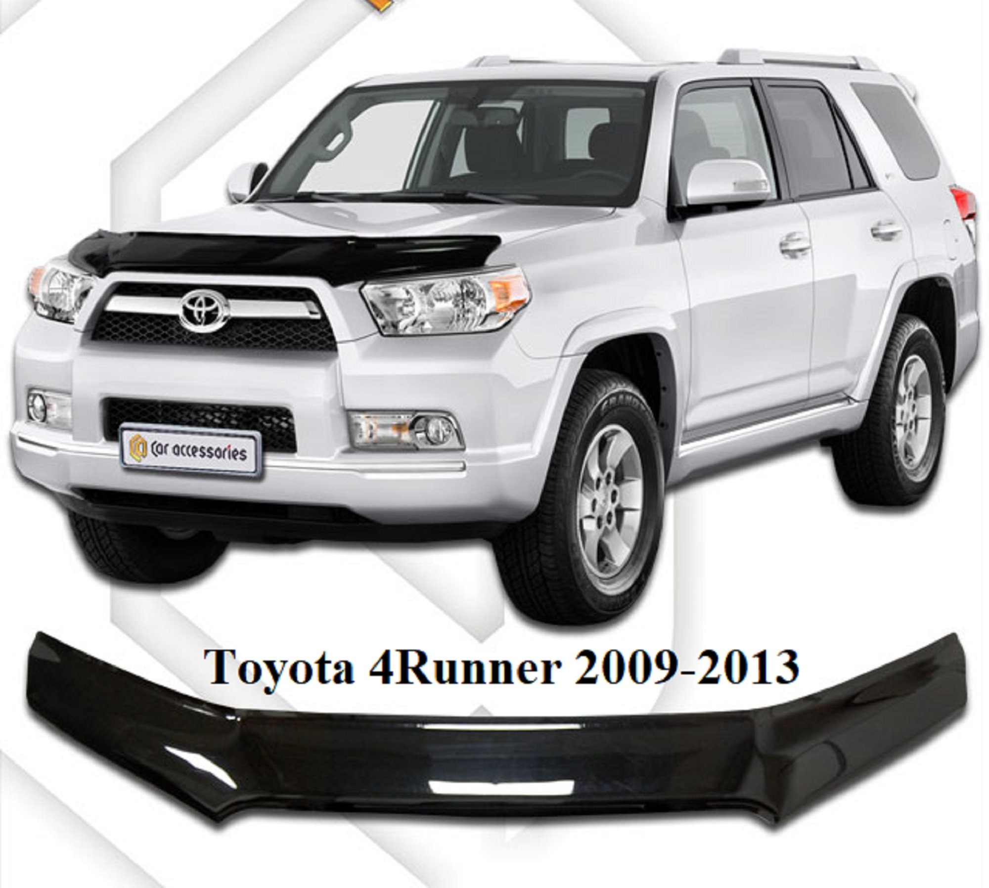 Bug shield Full Hood Deflector for Toyota 4RUNNER 20092013 Etsy