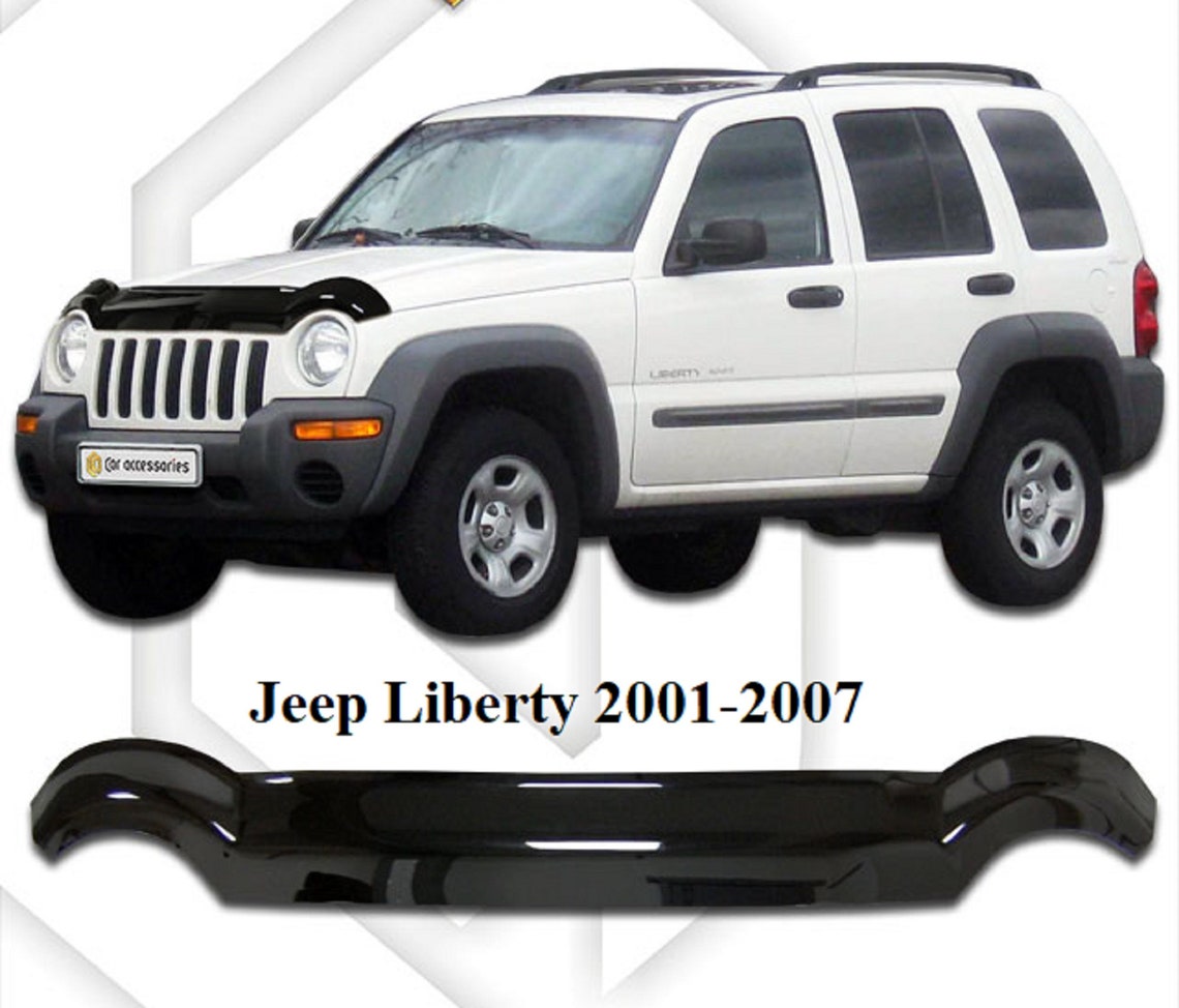 Bug shield Hood Deflector for Jeep Liberty 20012007 Guard Etsy