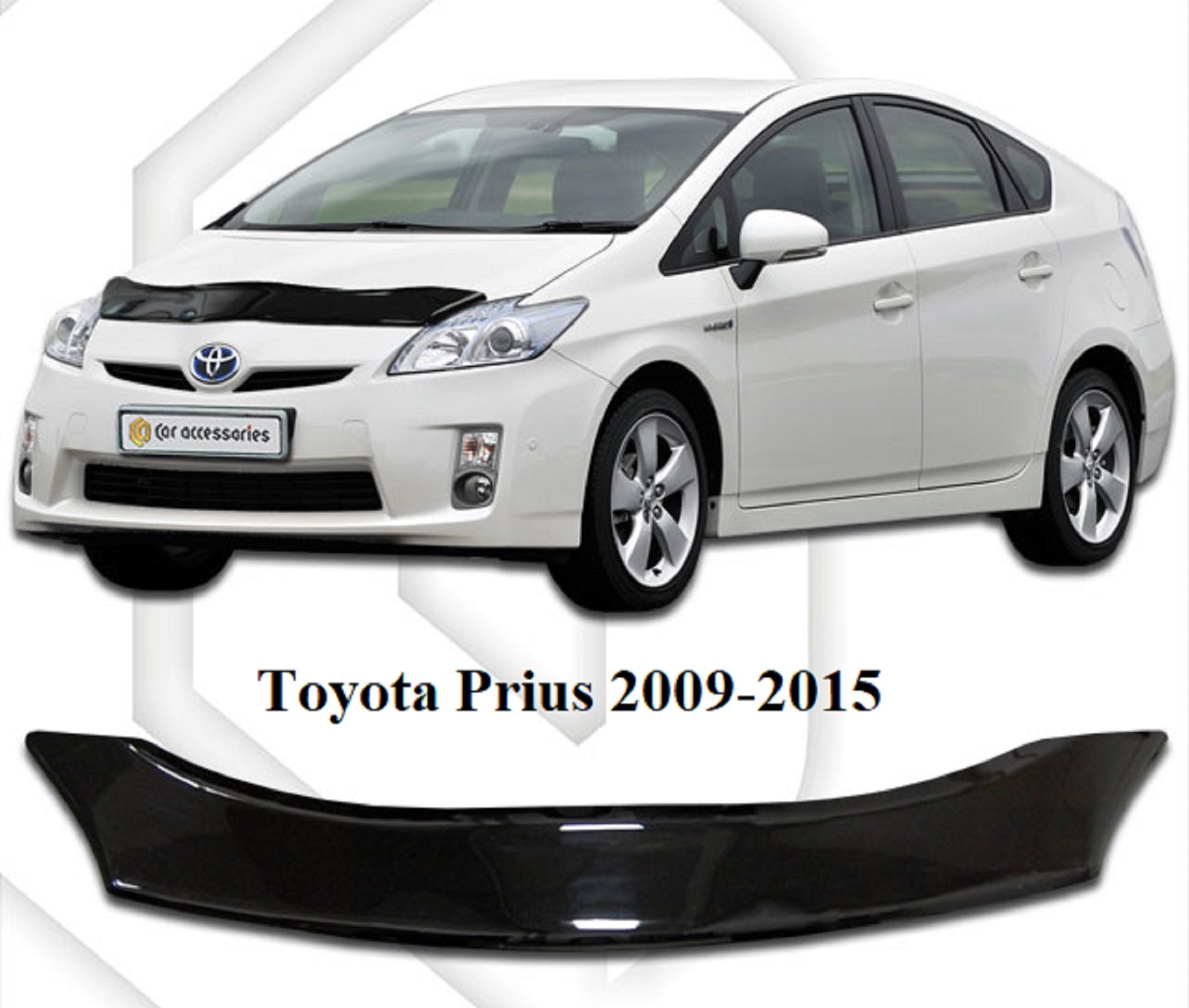 Bugschild Hood Deflector für Toyota Prius 20092015 Guard Etsy