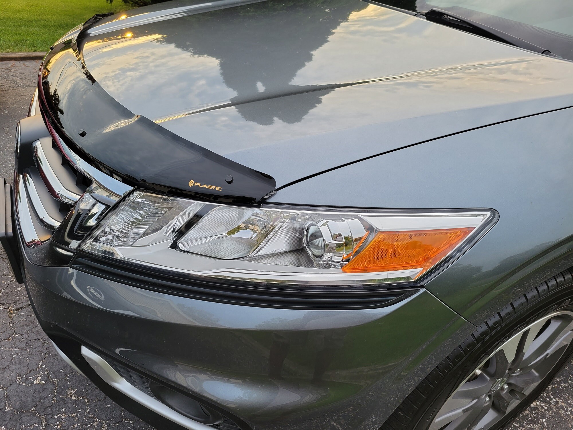Bug shield Hood deflector Honda Crosstour Guard Etsy