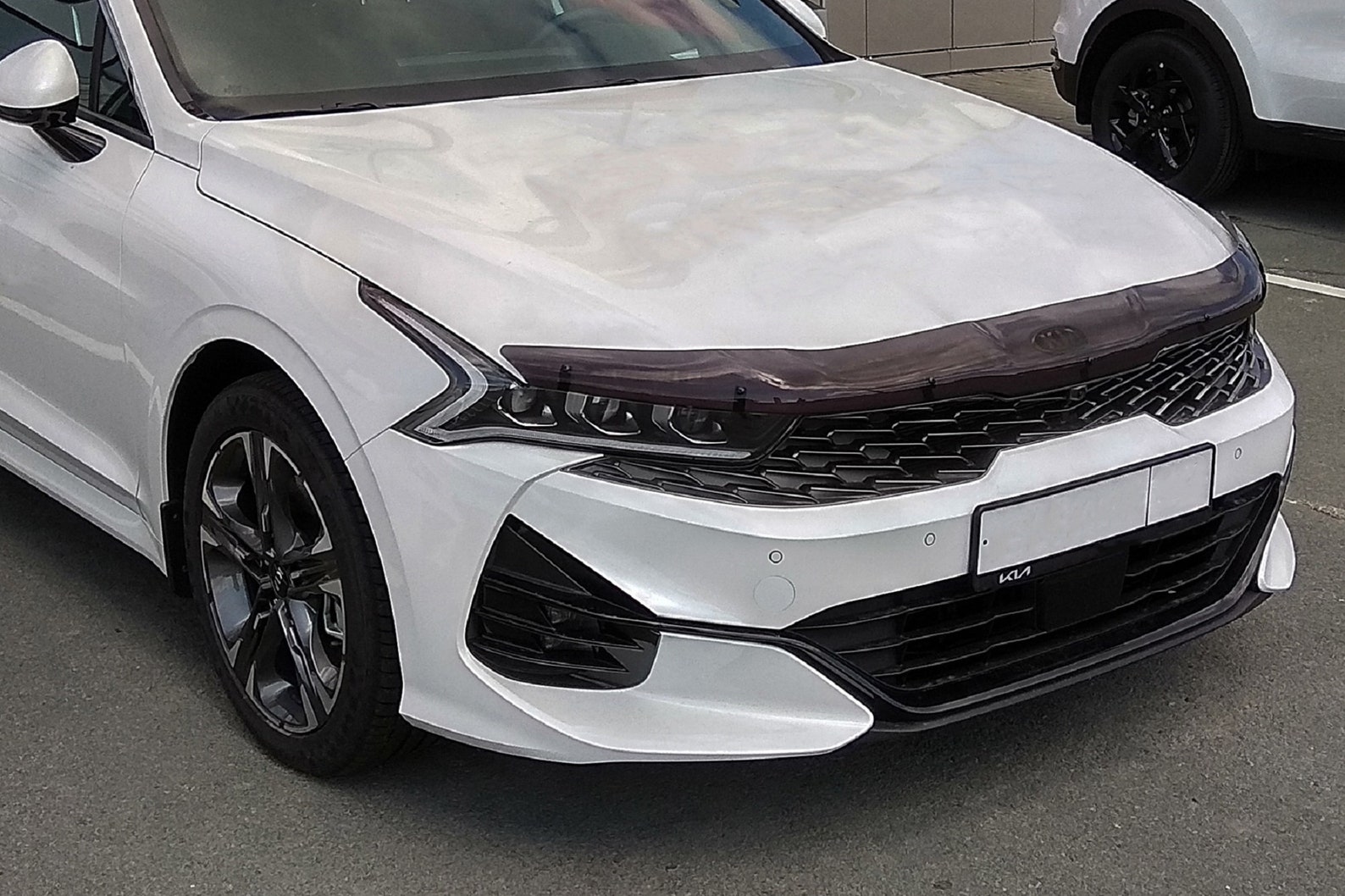 Bug shield Hood deflector Kia K5 Guard Protector Etsy