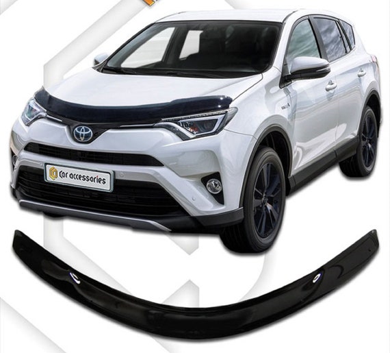 Bug shield Hood deflector Toyota Rav4 20152018 Guard Etsy