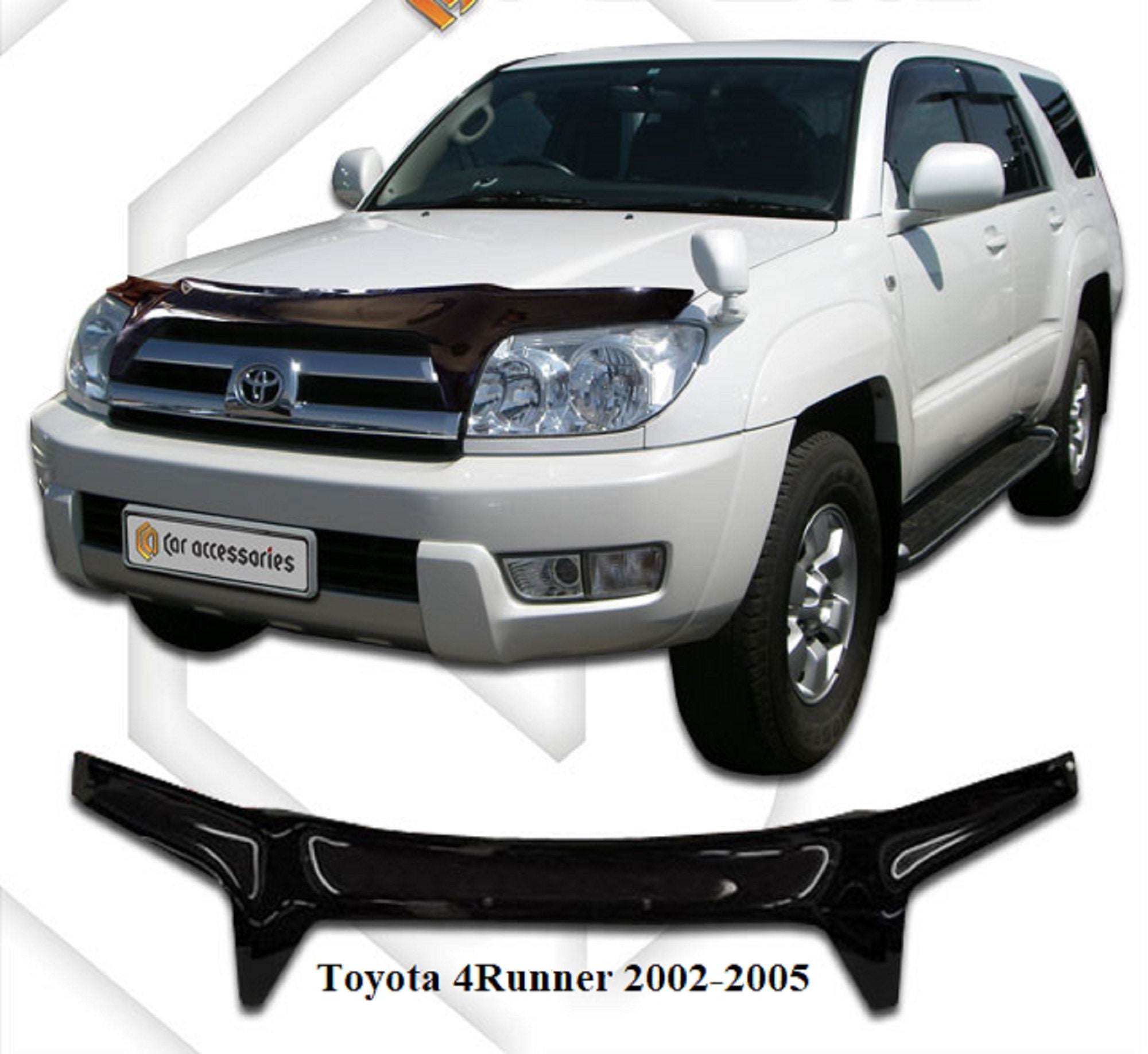 Bug shield Full Hood Deflector for Toyota 4RUNNER 20022005 Etsy