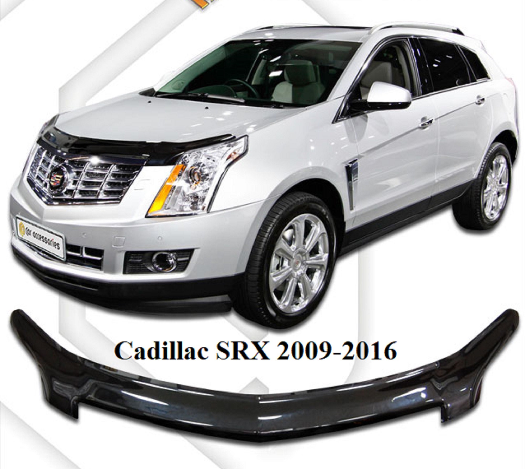 Bug shield Hood Deflector for Cadillac SRX 20092016 Guard Etsy