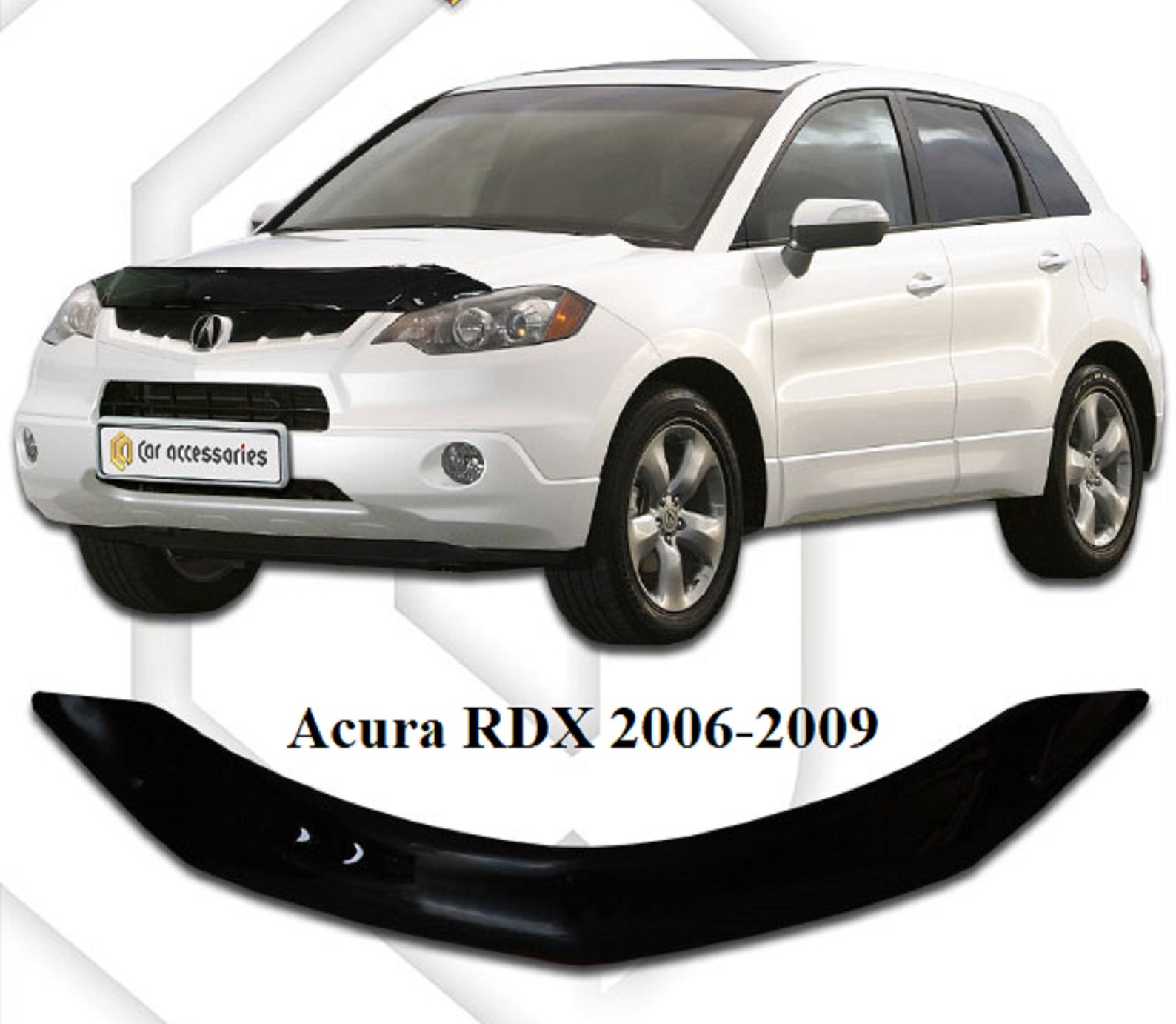 Bug shield Hood Deflector for Acura RDX 20062009 Guard Etsy