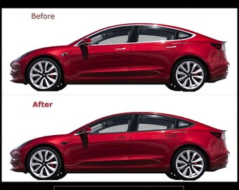 Tesla License Plate Vehicle Auto Vehicle Tag Model S X 3 Red Electric Car New Novelty Accessories License Plate Art