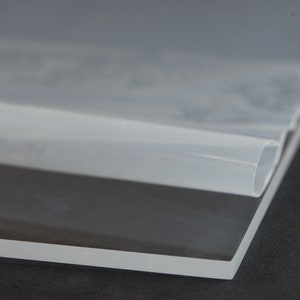 Acrylique transparent A3 x 6mm épaisseur Feuille 297mm x 420mm Plexiglas  Perspex PMMA Feuille de plastique artisanat art bricolage projet Plexiglas  UV stable Flans -  France