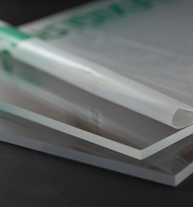 Clear Acrylic A2 X 6mm Thick Sheet 594mm X 420mm Plexiglas Perspex PMMA