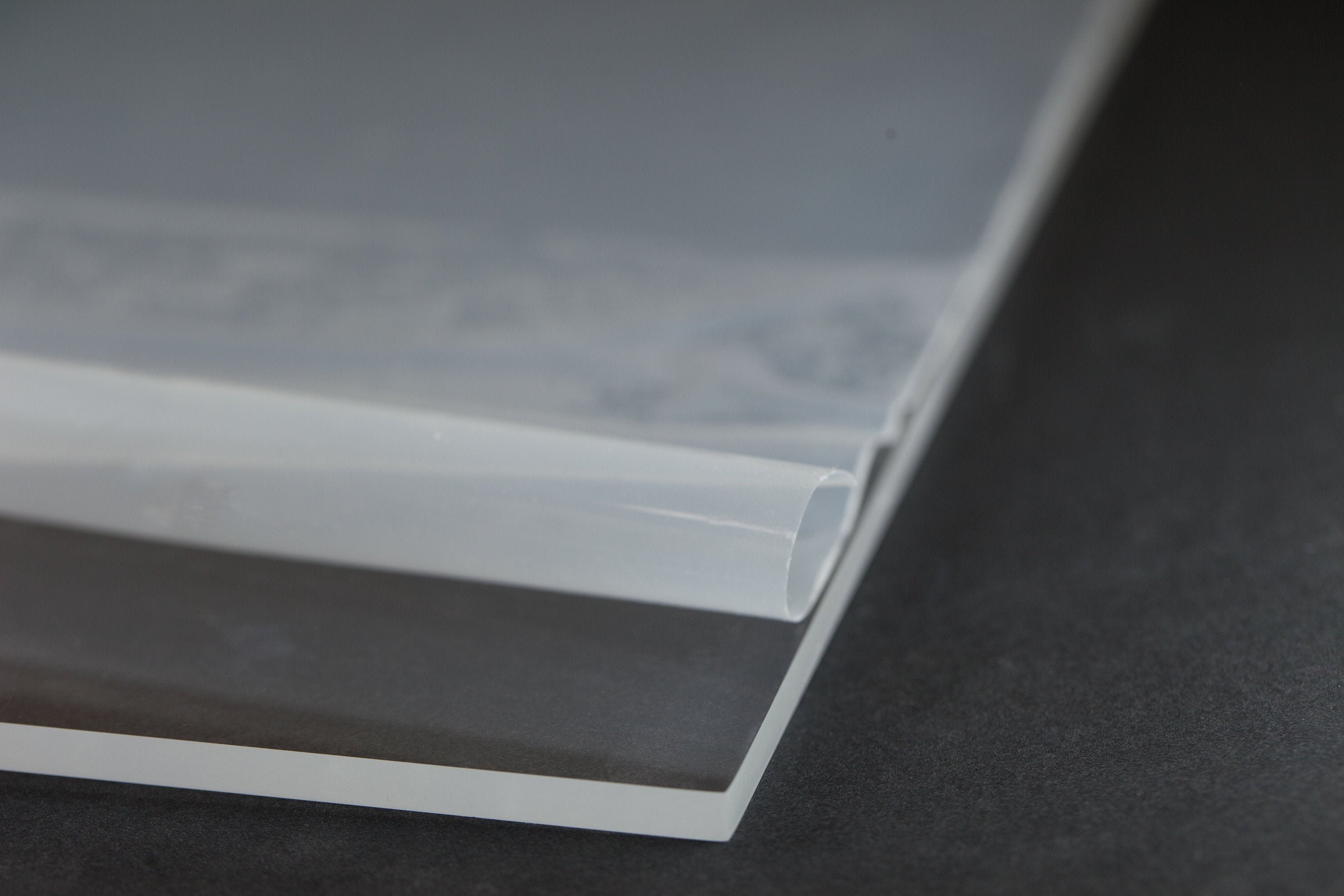 Plaque Plexiglas coulé transparent 3mm vierge - Découpe sur mesure