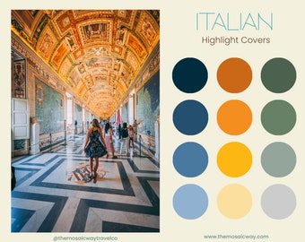 12 Italy Instagram Highlight Covers