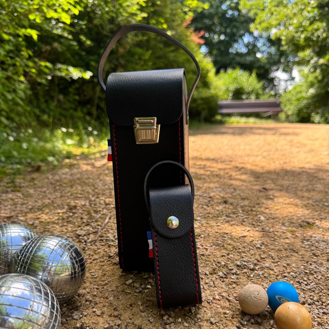 kit Jeu De Boules de Pétanque Acier Plein Air Sacoche