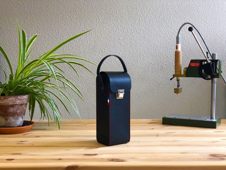 La Sacoche – Sac de pétanque cuir noir La Sacoche – Sac de pétanque cuir noir