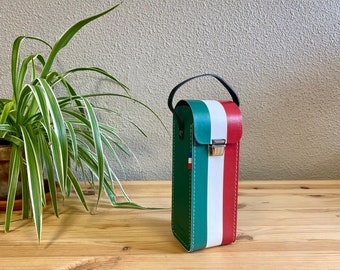 Sacoche de pétanque personnalisable Italie, pochette personnalisée fabriquée en France, cadeau artisanal