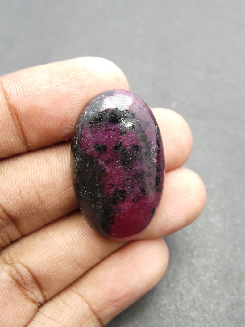 Ruby Gemstone Cabochon-Ruby Cabochon-Natural Ruby Smooth Oval | Etsy