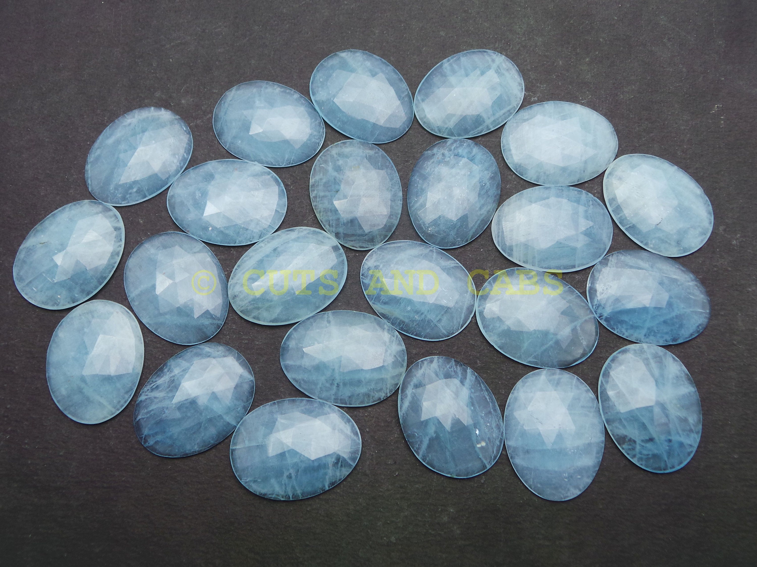 Aquamarine Gemstone Cabochon-Aquamarine Cabochon-Natural | Etsy