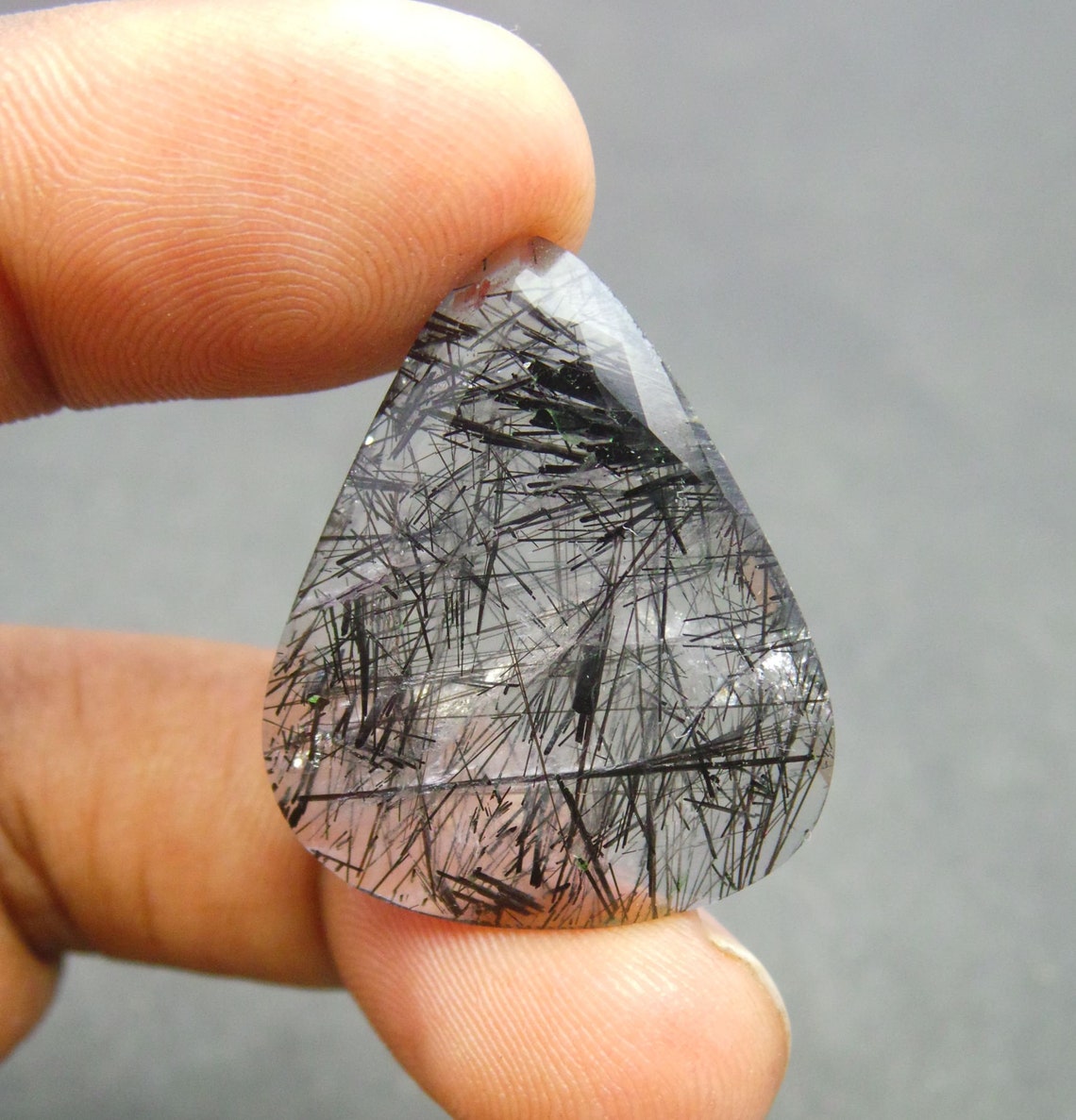 Black Rutilated Quartz Cut StonesRutilated Quartz Cut Etsy