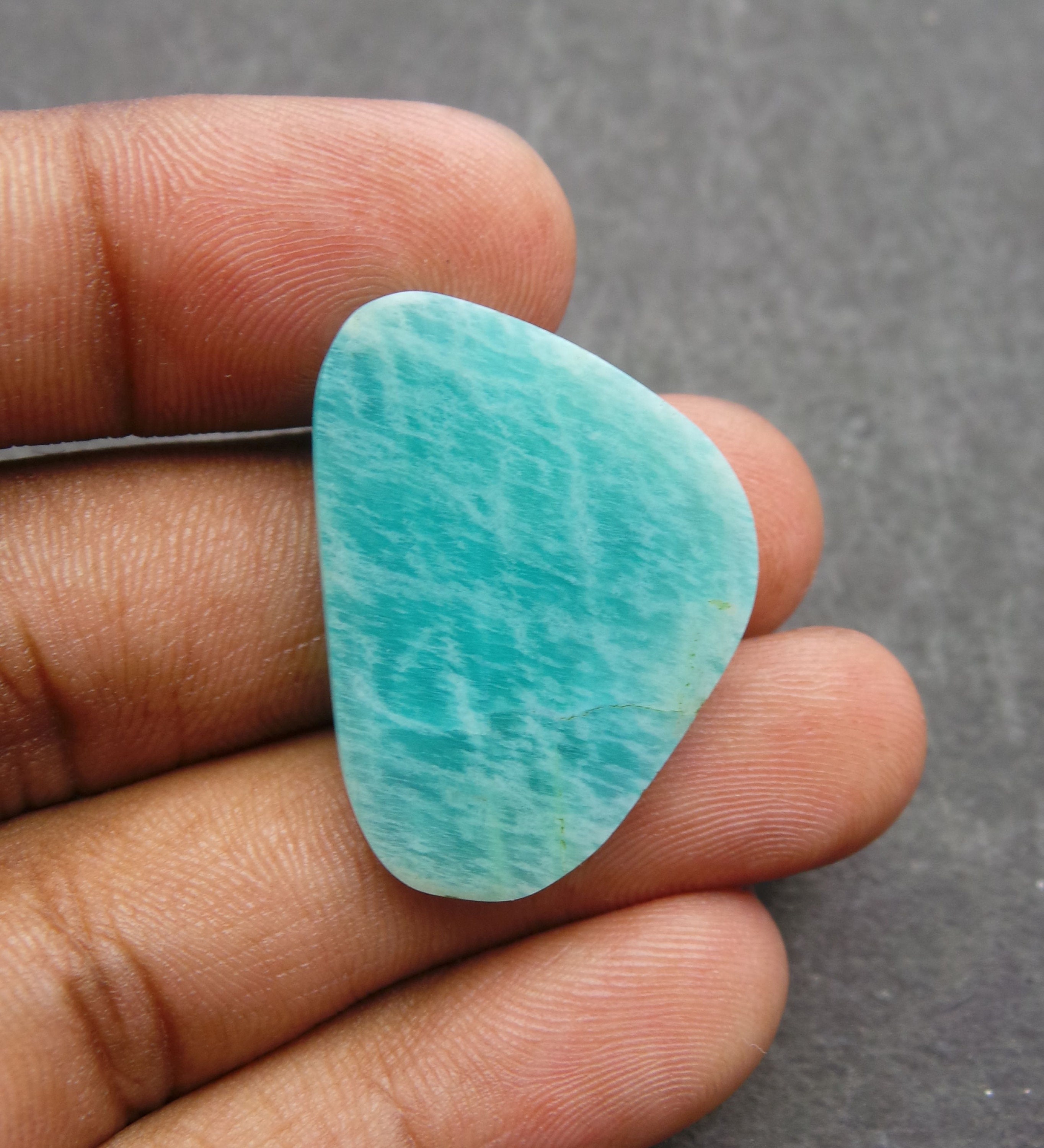 Amazonite Gemstone Cabochon-Amazonite Cabochon-Natural | Etsy