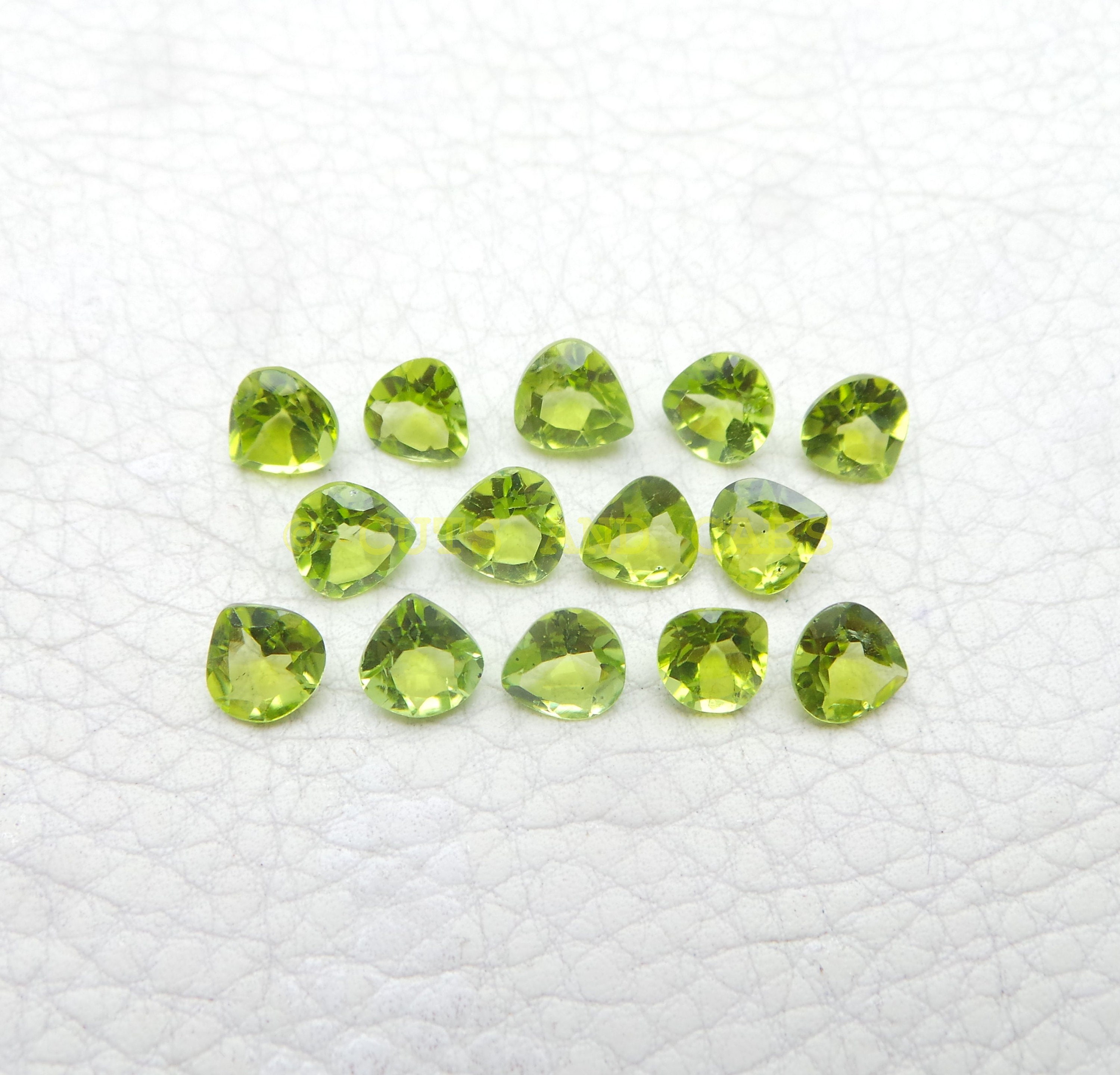 Peridot Gemstone Cut StonePeridot Cut StoneNatural Peridot Etsy