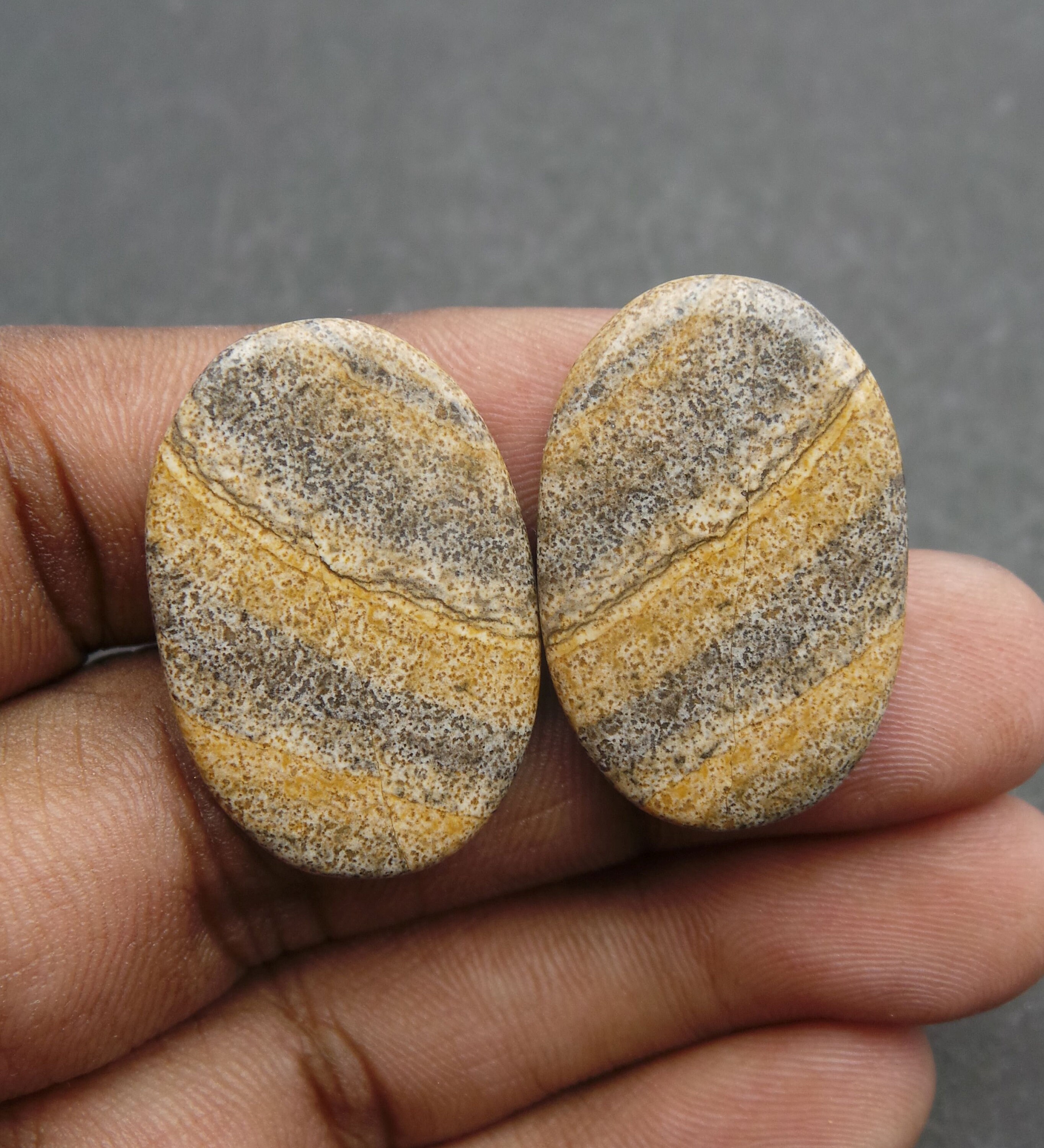 Picture Jasper Cabochon-Jasper Cabochon-Natural Picture Jasper | Etsy