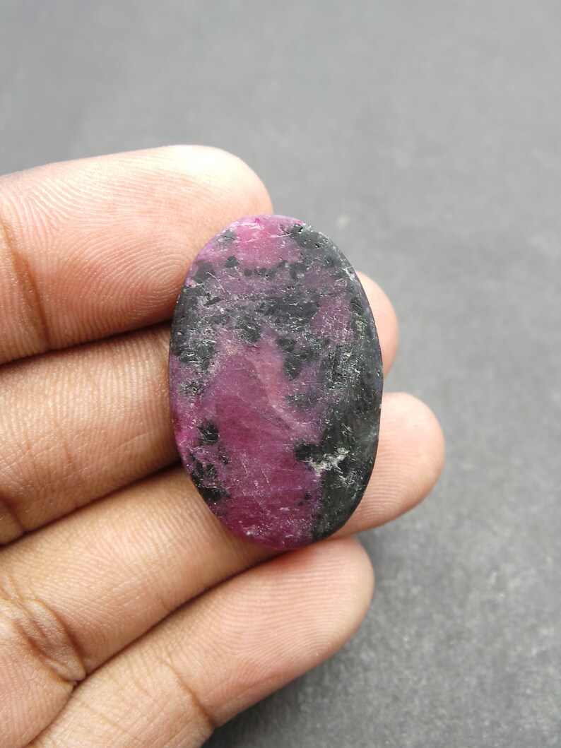 Ruby Gemstone Cabochon-Ruby Cabochon-Natural Ruby Smooth Oval | Etsy