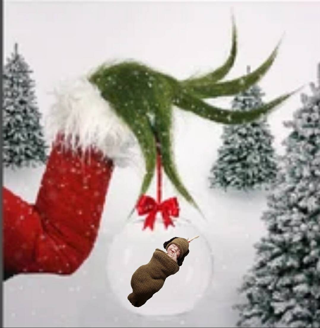 Max Grinch's Dog Baby Set Swaddle Cocoon Your a Mean One Etsy