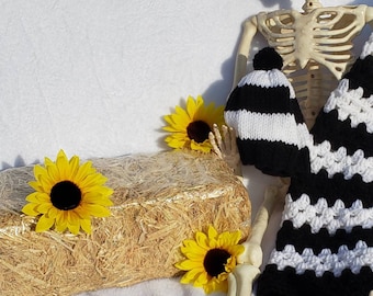 Conjunto de manta de bebé gótica/elegante