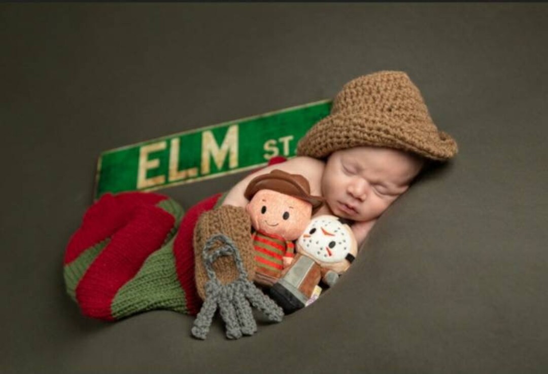 Freddy Krueger Baby Costume a Nightmare on Elm St Baby Halloween