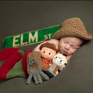 Freddy krueger baby costume a nightmare on elm st baby halloween costume cosplay freddy krueger