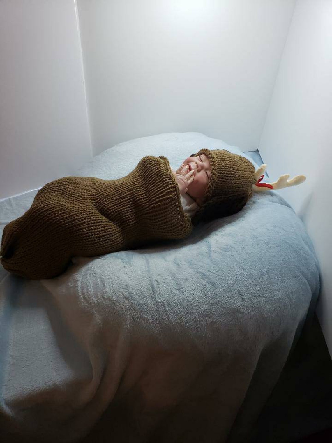 Max Grinch's Dog Baby Set Swaddle Cocoon Your a Mean One Etsy