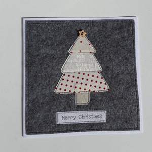 Handmade Christmas card - Merry Christmas  - friend card -christmas card - scandi xmas card - handmade card - scandi Christmas card OOAK