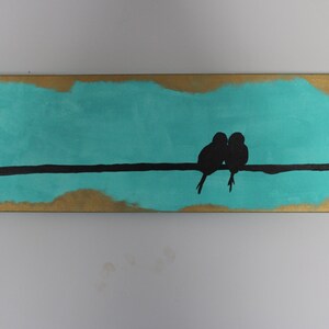 Love bird painting