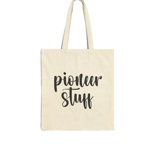 JW Gift for Pioneer School, Cotton Canvas Tote Bag for Pioneer, JW Gift Idea