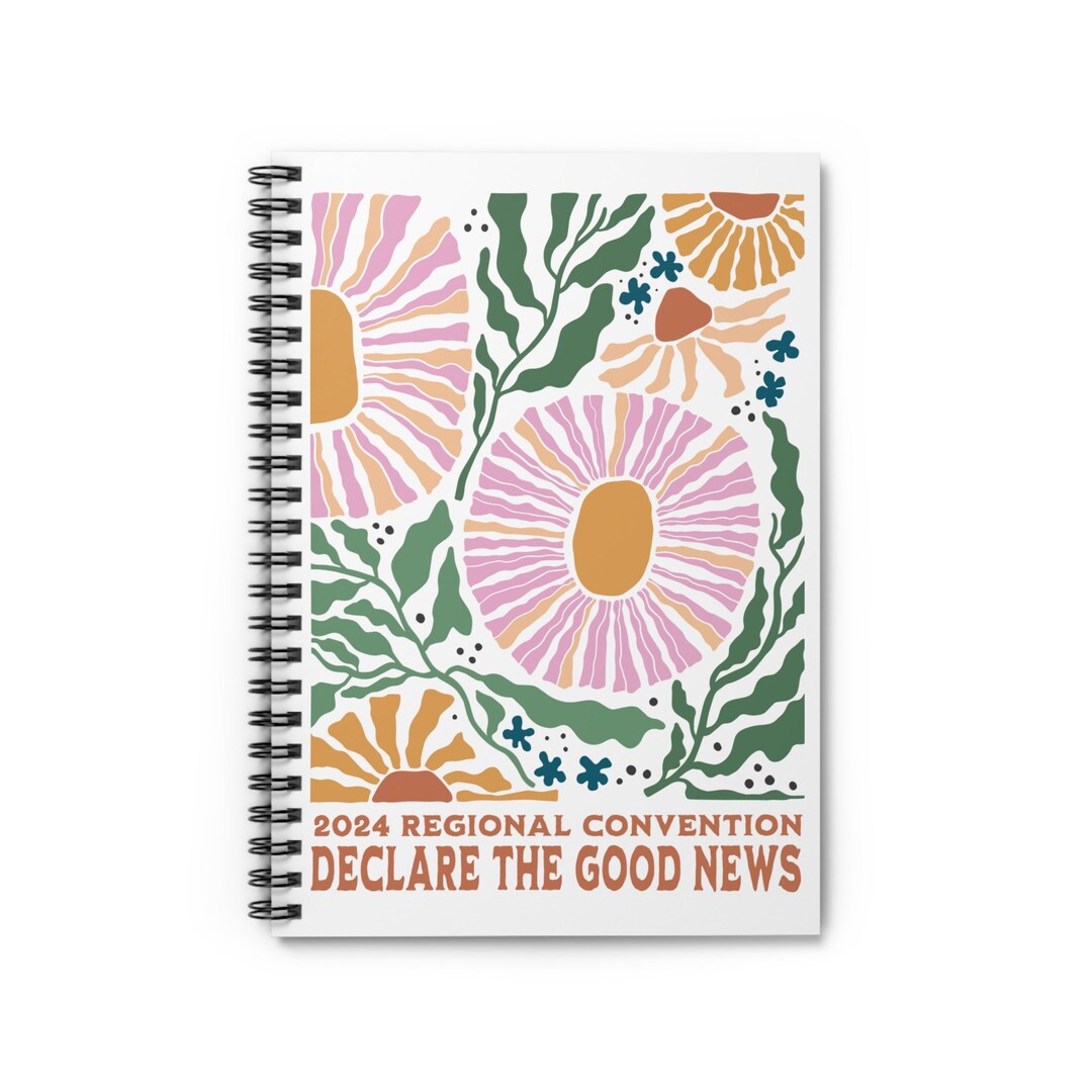 2024 JW Convention Notebook, Declare the Good News Spiral Notebook ...