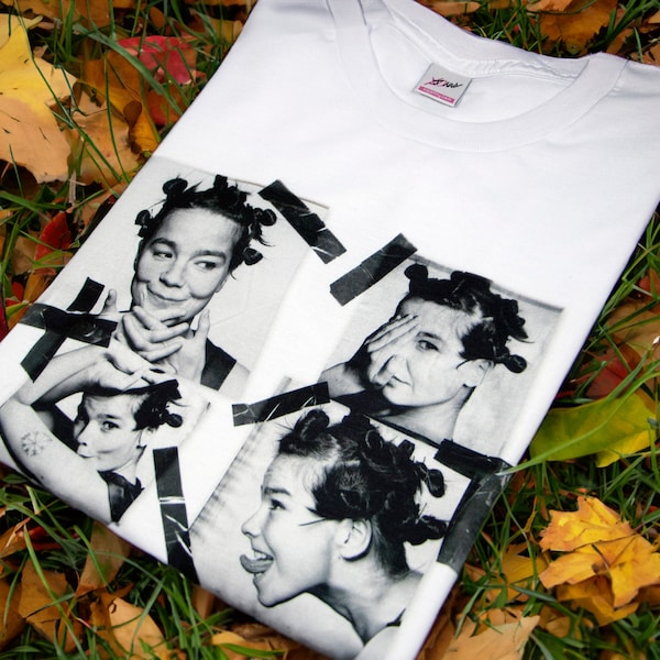 Bjork Vintage Retro - Big Time Sensuality 90's Inspired T-Shirt