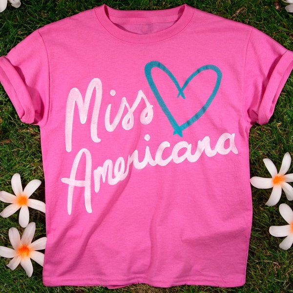 Miss Americana Lover Era Taylor Swift Inspired Swiftie Merch Kids T-Shirt Youth or Adult