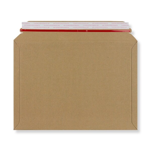 25 enveloppes pour livres C4 (A4) 234 x 334 mm | Enveloppes en carton marron | Idéal pour protéger les livres, les CD, les illustrations, les brochures | 100 % recyclable