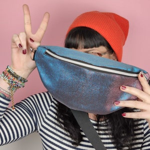 Bauchtasche, Bumbag, Glitzer