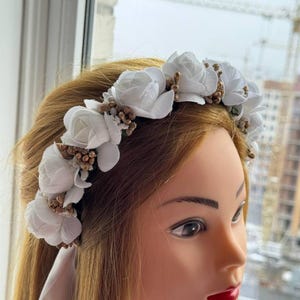 Flower hoop wreath. Flower girl hoop. Memorial gift for child. Ukrainian floral. Ukrainian Flower hoop. Folk Hear hoop. Flower hoop .