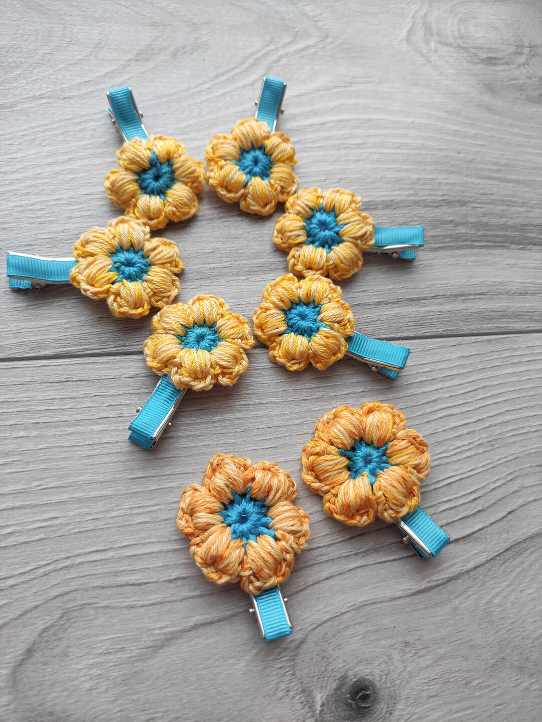 Flower Birthday Banner, Banner Party Decor, Flower Clips for Hair