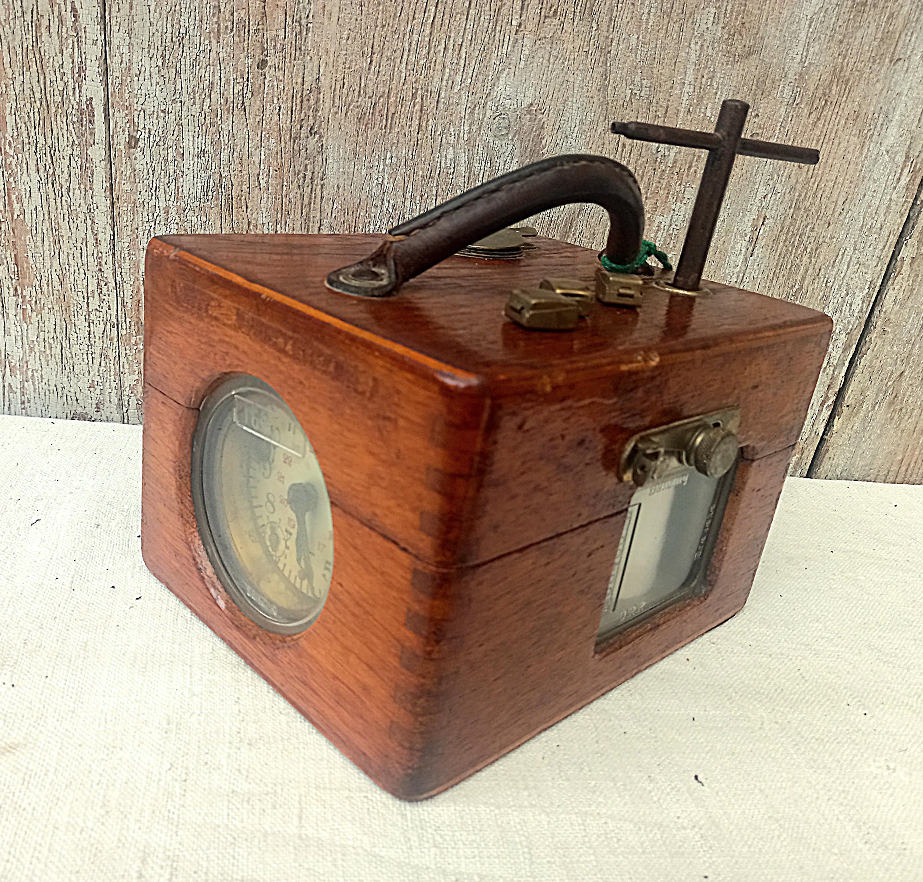 Antique Time Recorder Clock - Etsy