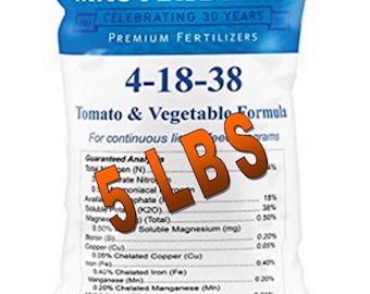 Masterblend Tomato & Vegetable Fertilzer 5 lbs 4-18-38