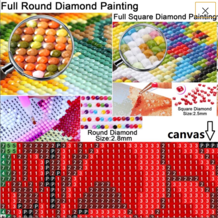 5d Diy Diamond Painting Zelda Boy Girl Lovers Diamond Dots Etsy