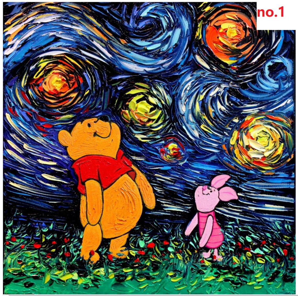 Disney Diamond Painting Winnie The Pooh Cartoon Diamond Art | Etsy