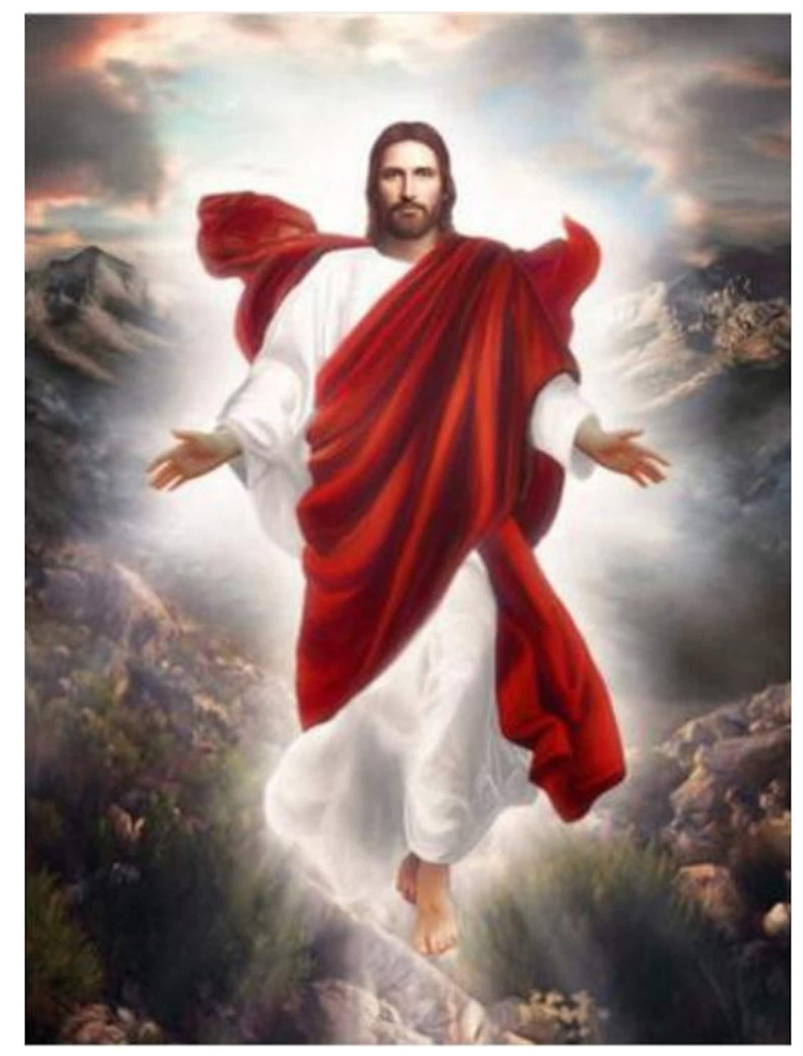 5d Religion Diamond Painting Jesus Full Diamond Dotz Picture - Etsy