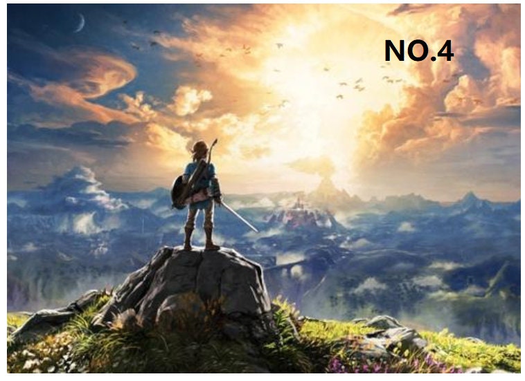 5d Diy Diamond Painting Zelda Boy Girl Lovers Diamond Dots Etsy