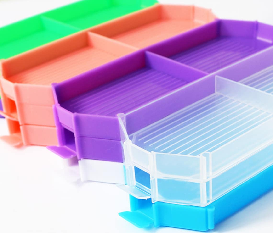 Accessories Diamond Painting Tray Organizer Holder Diamond Art Etsy