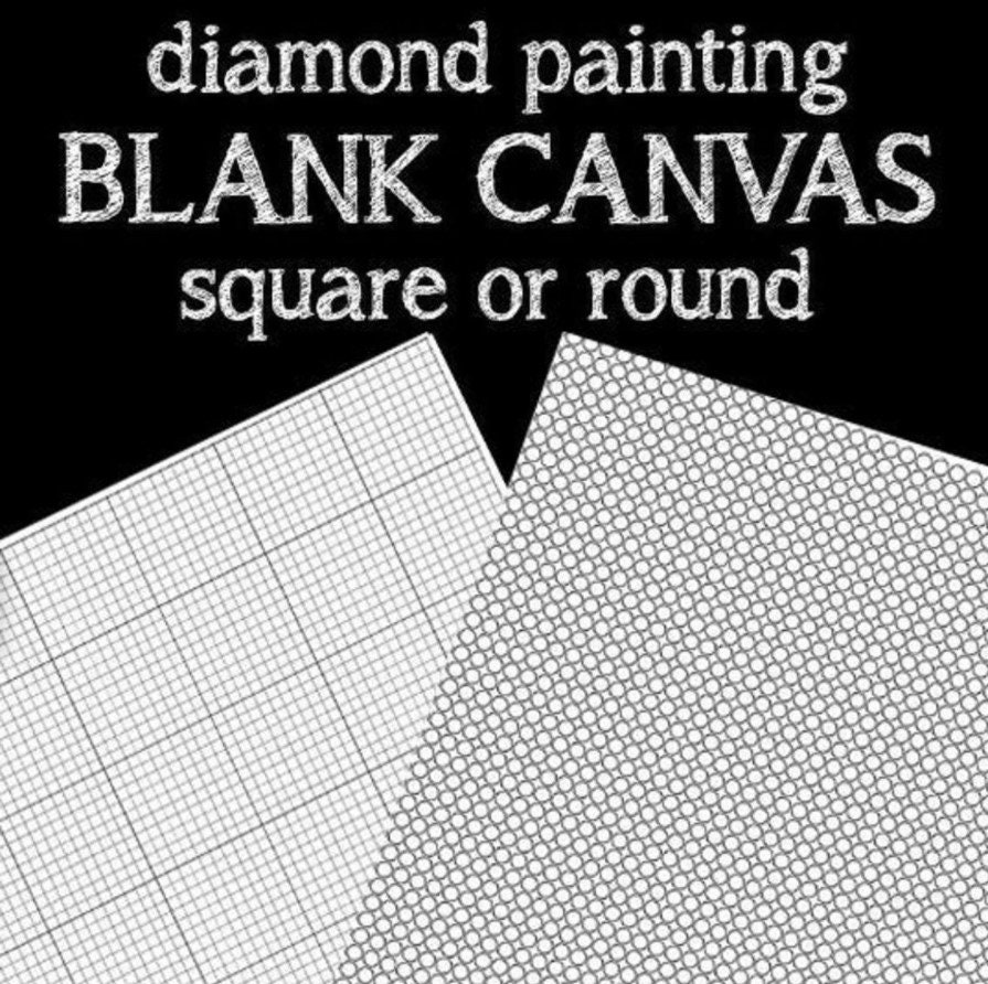 Round Canvas on Frame - Blank and Stretched - 5 Sizes - Artist Painting  Supply