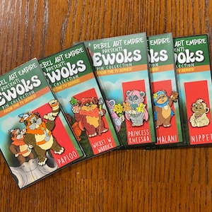 Ewok inspired Enamel Pins Wave 1